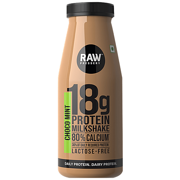 Raw pressery choco mint 18 g protein milkshake (200ml)